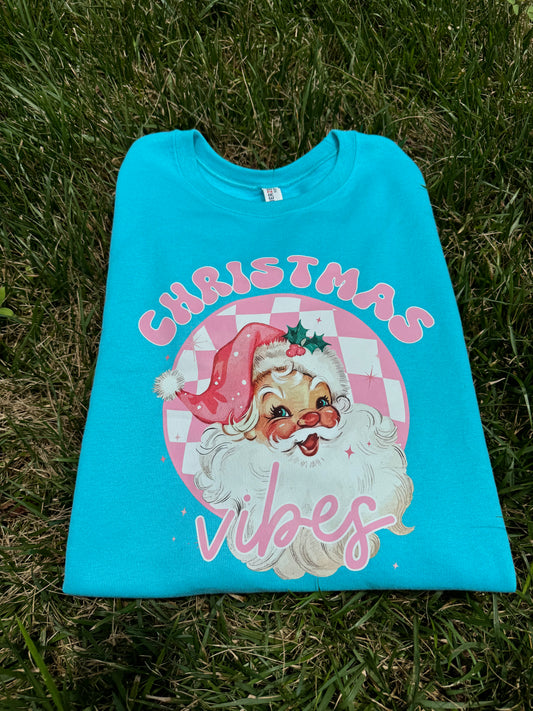 Christmas Vibes CREWNECK Sweatshirt - PRE ORDER- Ends 7/28 at 9pm