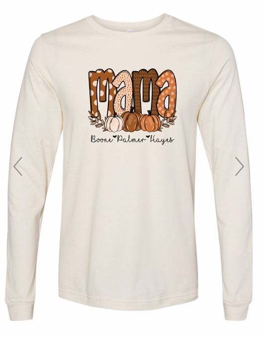 LONG SLEEVE- Bella Canvas Fall Name PRE ORDER- Ends 7/28 at 9pm